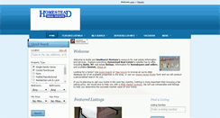Desktop Screenshot of homesteadrealtor.com